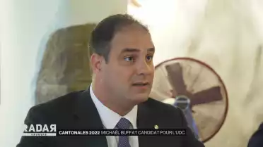 Cantonales 2022 : Michaël Buffat candidat pour l&#039;UDC