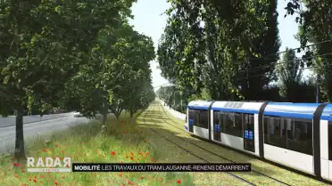 Les travaux du tram Lausanne-Renens démarrent
