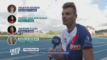 Le Triviera vise une victoire au triathlon de Lausanne