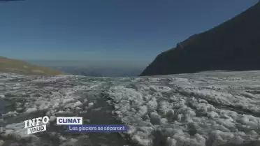Les glaciers se séparent