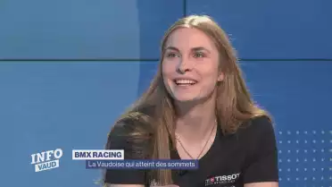 BMX : la Vaudoise qui atteint des sommets
