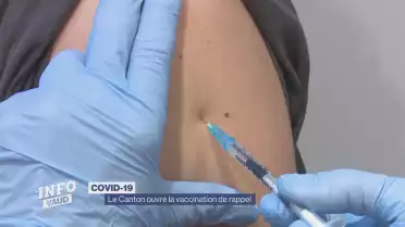 Le Canton ouvre la vaccination de rappel à tout le monde