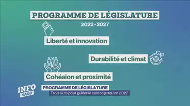 Le programme de législature présenté