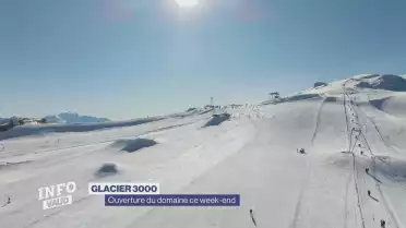 Glacier 3000 ouvre ses pistes ce week-end