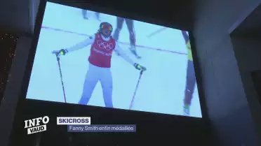 Fanny Smith enfin médaillée