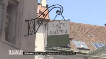 L&#039;histoire de Lausanne à travers ses cafés
