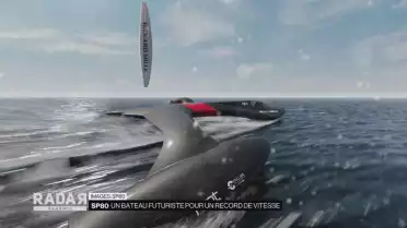 SP80 - Un bateau futuriste pour un record de vitesse