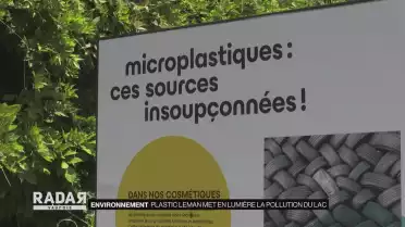 Plastic Léman met en lumière la pollution du lac