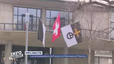 Les ambassadeurs de France et d&#039;Allemagne à Fribourg