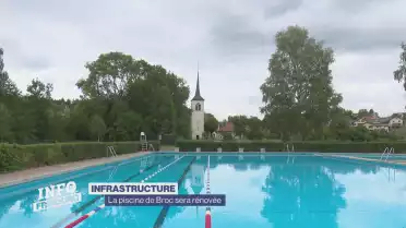 La piscine de Broc sera rénovée