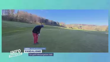 Le golf de Vuissens vandalisé