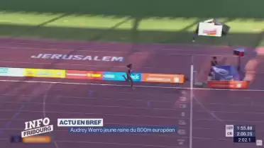 Audrey Werro jeune reine du 800m européen