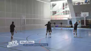 Les espoirs du volleyball à Fribourg
