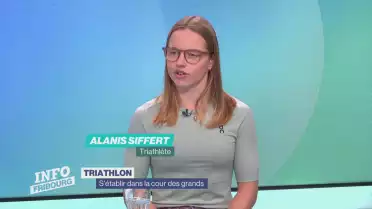 Alanis Siffert brille sur le circuit mondial du triathlon