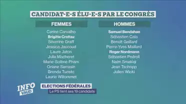 Le PS tient ses 19 candidats, sans Anne-Catherine Lyon