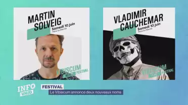 Le Vibiscum Festival annonce deux nouveaux noms