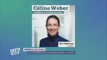 Les Vert&#039;libéraux lancent Céline Weber aux Etats