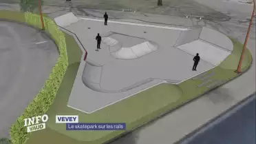 Vevey: le skatepark sur les rails