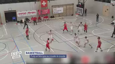 Basketball: Pully et Morges au coude-à-coude