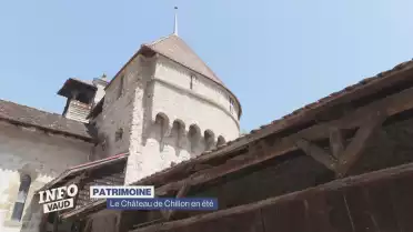 Le Château de Chillon en été