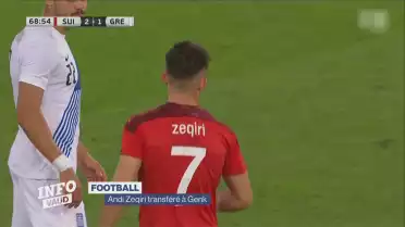 Football : Andi Zeqiri s&#039;engage avec Genk