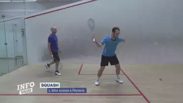 L&#039;élite du squash suisse à Renens