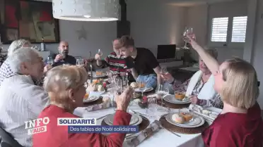 Des tables de Noël solidaires