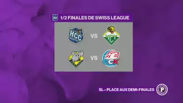 Swiss League - La Chaux-de-Fonds et Olten en demi