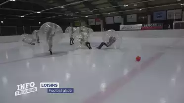 Bubble Foot sur glace aux Paccots