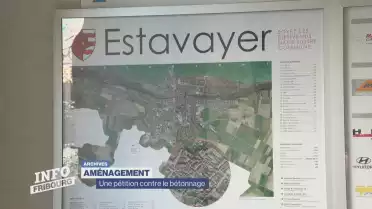 Une pétition contre le bétonnage à Estavayer-le-Lac