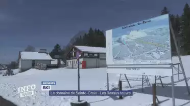 Avec la neige, Sainte-Croix rouvre ses pistes