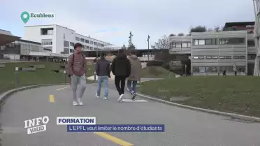 L&#039;EPFL veut limiter le nombre de nouveaux étudiants