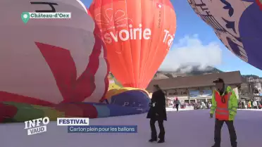 Festival des ballons de Château-d&#039;Oex