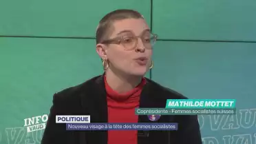 Mathilde Mottet est coprésidente des femmes socialistes