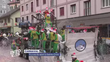 Il y a eu du sport au Carnaval de Sainte-Croix