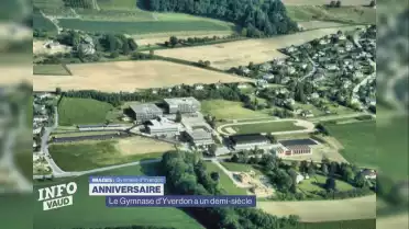 Le Gymnase d&#039;Yverdon a un demi-siècle