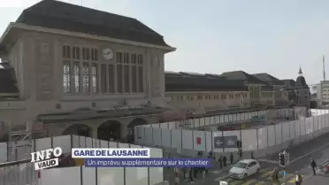 Des travaux urgents sur le chantier de la gare de Lausanne