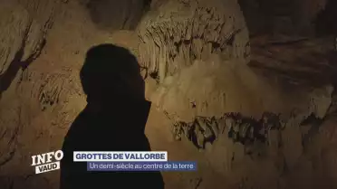 Grottes de Vallorbe: un demi-siècle au centre de la terre