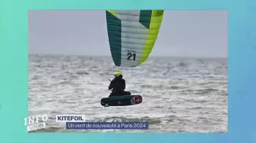 Le kitefoil, un vent de nouveauté à Paris 2024