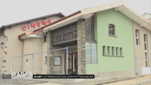 Le cinéma d&#039;Echallens fait peau neuve