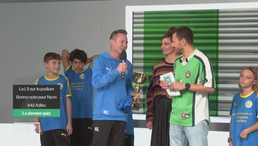Un ultime quiz et un prix bien mérité pour le FC Venoge