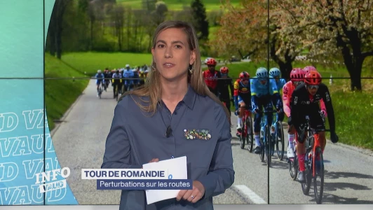 Perturbations sur les routes avec le Tour de Romandie