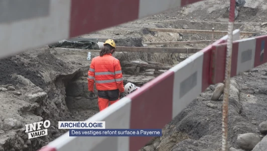 Des vestiges refont surface à Payerne
