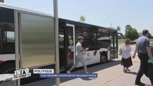 Les retraités continueront de payer le bus