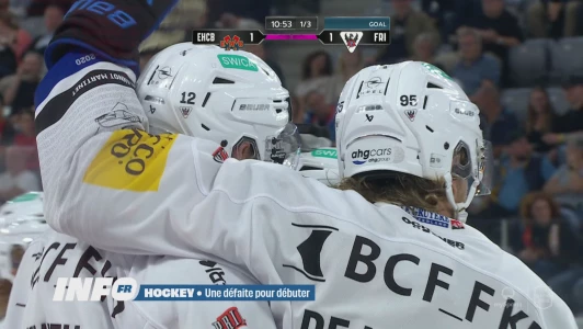 Gottéron débute par une défaite