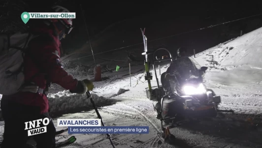 Avalanches, les secouristes en première ligne