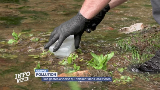 Des gestes anodins qui finissent dans les rivières