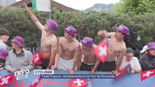 Tadej Pogacar, idole du Tour de Romandie