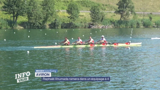 Raphaël Ahumada dans un équipage à 4