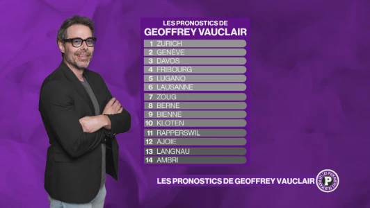 Le pronostic de la saison de Geoffrey Vauclair